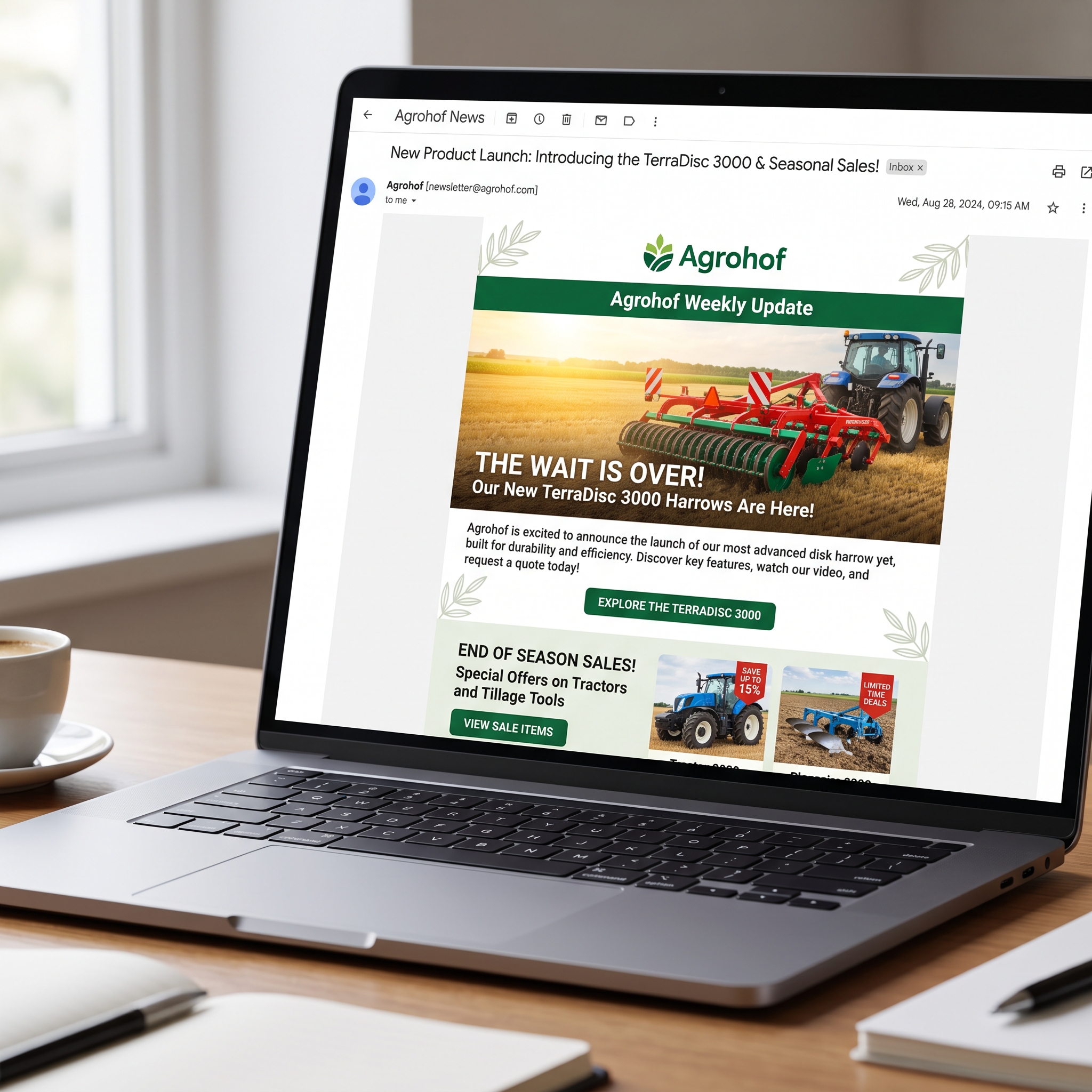 Newsletter subscription